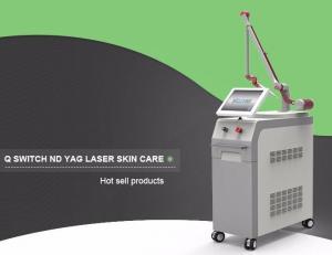 China High quality Q-switched nd yag laser tattoo removal device / moles removal / skin spot removal on sale