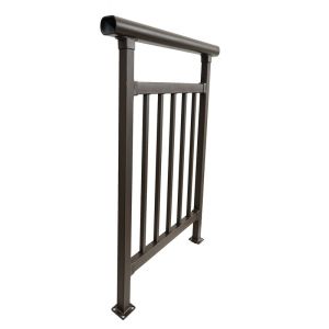 Deck Aluminum Balcony Railing Handrails Forged Steel Terrace Balustrade