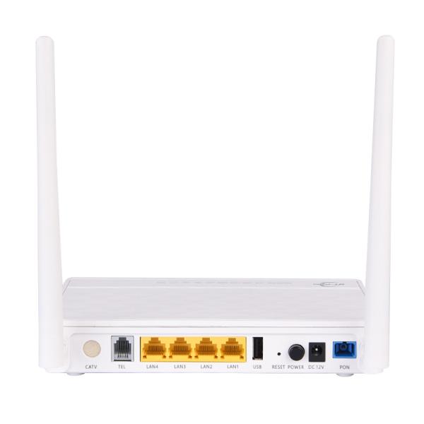 1GE 3FE VOIP 2.4G WIFI FTTH FIBER ONU XPON ONU Router
