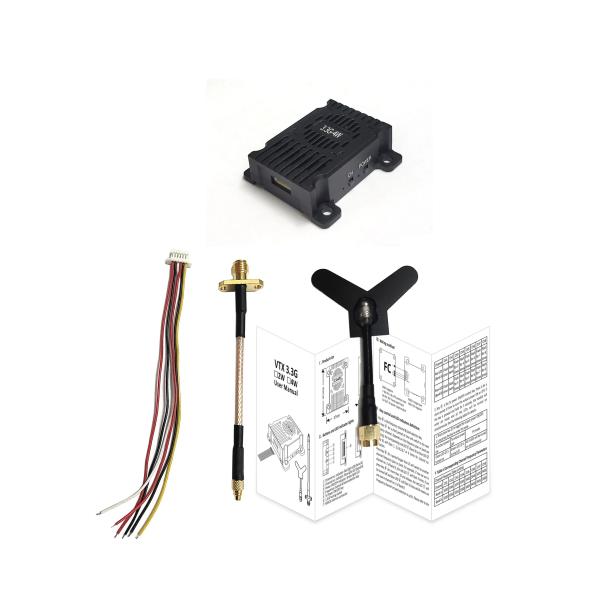 3.3G 4W fpv video transmitter For Drone Video Link Long Range Wireless Video Transmission