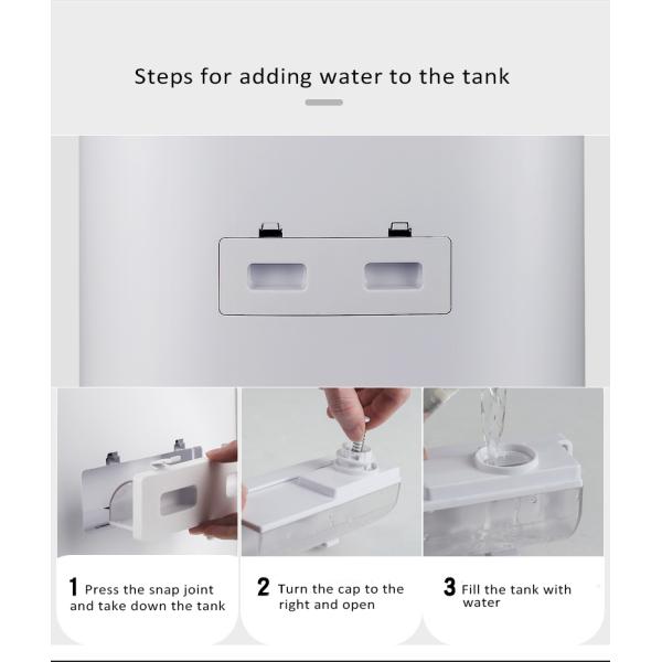 HOMEFISH 480M3/H Household Air Purifier UV Sterilization Coverage Area 50-100m2