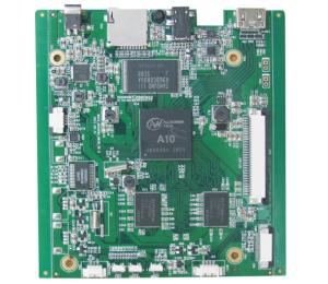 China Black Silkscreen Pcba Bga Assembly Smt Pcb Board FR-4 ROHS UL ISO9001 2015 on sale