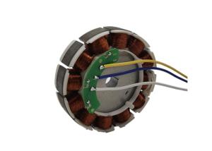 Ec Ceiling Fan Motors SUS304 Electronically Commutated Fan Motor 110mm
