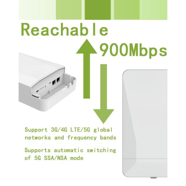 Dual Band 5G LTE Router OpenWRT System 5G Mobile Router Support GNSS Features