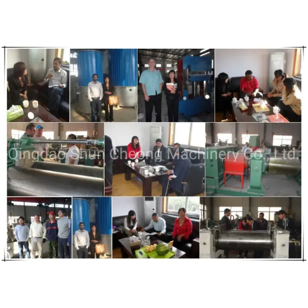 Horizontal Structure Cold Feed Rubber Extruder Machine