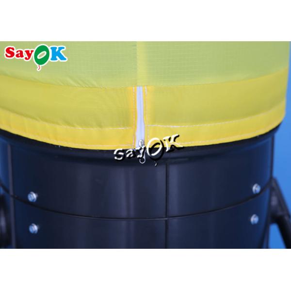 Advertising Inflatable Air Dancer Man 5m Rip Stop Nylon Cloth Blower Sky Dancer Inflatable Hammer