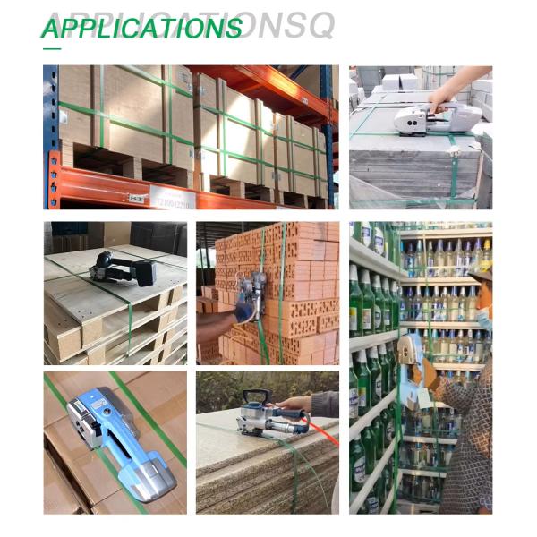 Handheld Pneumatic Automatic Strapping Machine Use For Cartons Wooden And Pallets