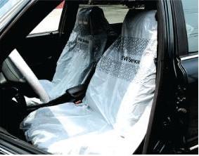 China Anti Dust Disposable Car Seat Protectors Auto Seat Covers CE ISO Approved on sale