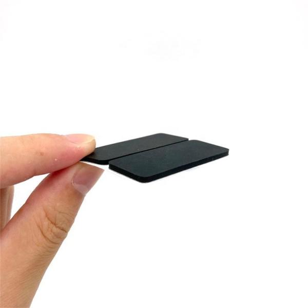 Black Rubber Foot Mat Resistant To Heat Wear And UV