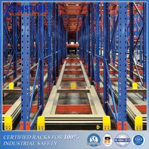Wholesale Simple Assembly Heavy Duty Gravity Push Back Rack For High-efficient Operation from china suppliers