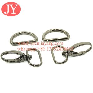 Wholesale metal gun snap hook and d rings for handbags from china suppliers