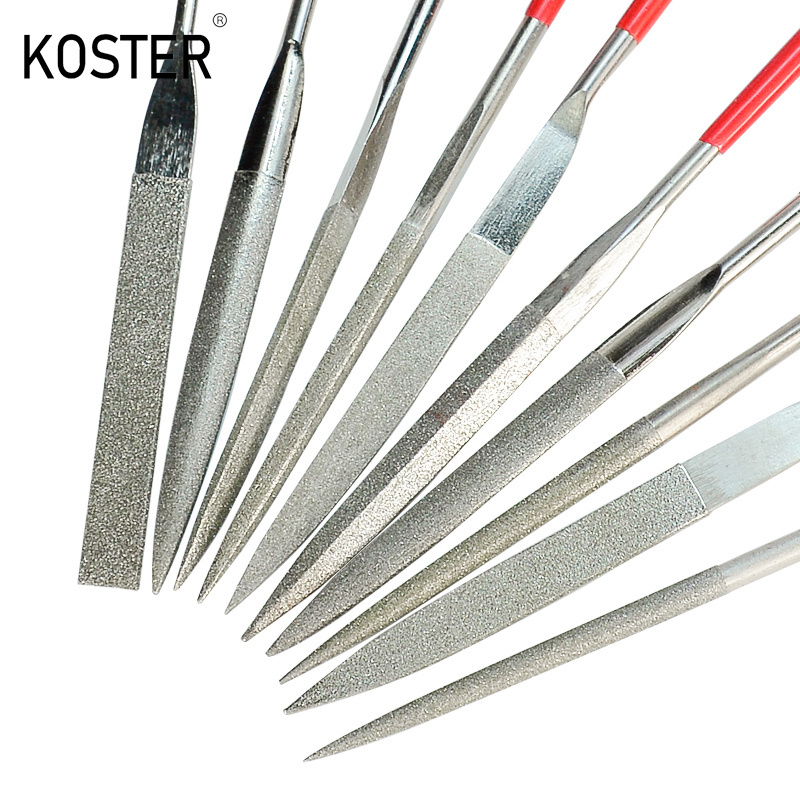 Hand Tools Set Diamond Needle Files Set Diamond Needle Steel Files