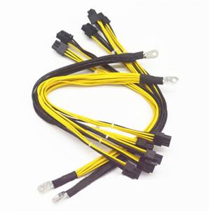 China PCI-Express Power Adapter Cable 6p Female to 6p Male Extension Cable cord 18AWG for PCI-E Peripheral Card on sale