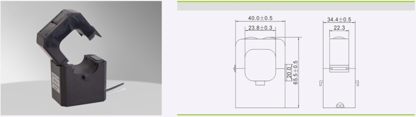 KCT-24 clamp-on current transformer split core current transformer 5a