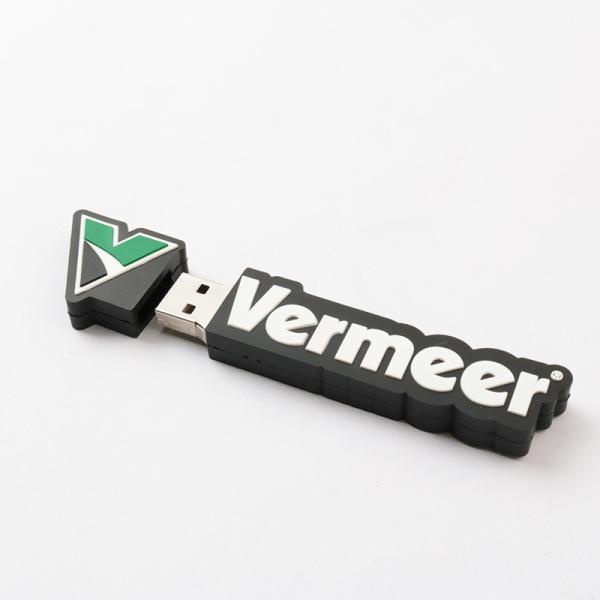 3D Letter Open Mold Customized Shape PVC Usb Flash Drive 3.0 128GB 256GB 512GB