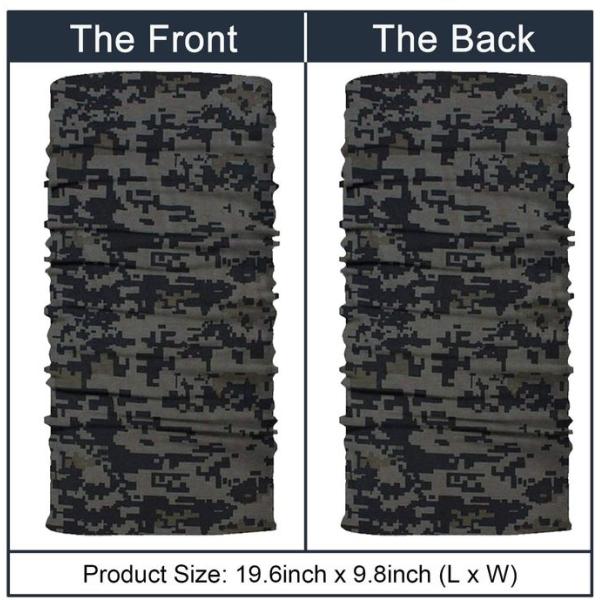 Breathable Rave Mouth Cover Anti Dust Hiking Neck Gaiters