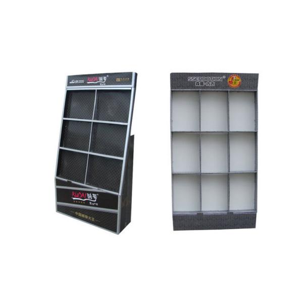 Quality Modern 3 Tier Cardboard Counter Display Underwears Cloth Socks Display Stand for sale