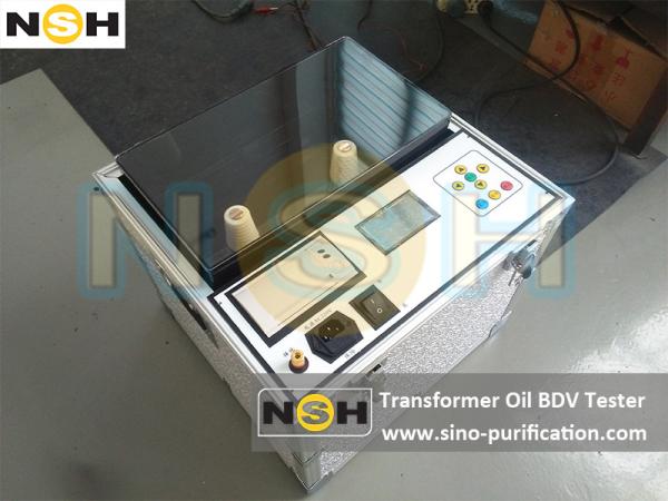 Quality Menu Management Insulation Oil Tester Transformer Maintenance Tool High Precision for sale
