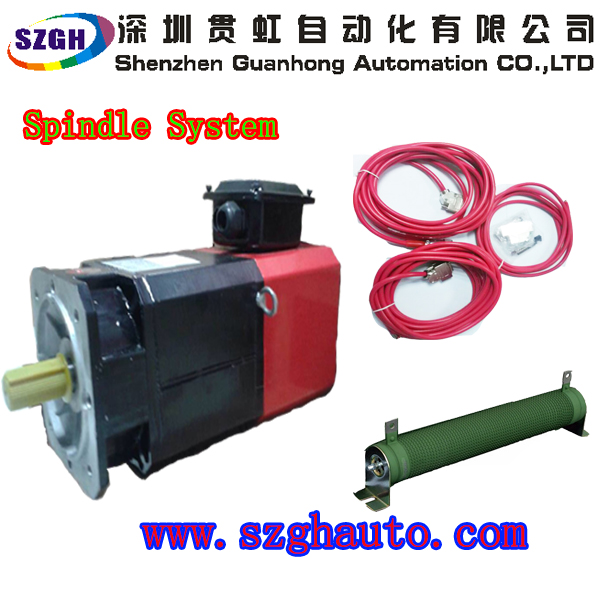 3 phase 1.5KW AC Spindle Servo Motor for CNC lathe and milling machine