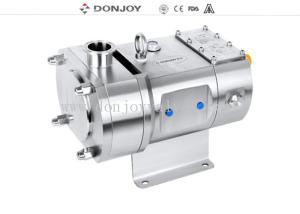Donjoy STUL/R Bare sahft rotary lobe pump with  single mechanical seal