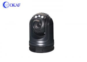 China 360 Degree Vehicle Mounted Ptz Camera , IP66 Black Ip Dome Camera High Speed on sale