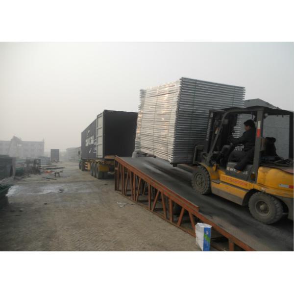 Eco Friendly Temporary Fence Panels Removable Welded Wire Fence Panels