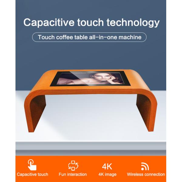 Touch Screen Coffee Table 43 Inch Multi Point Capacitive Interactive Touch Table For Meeting Advertising Display Player