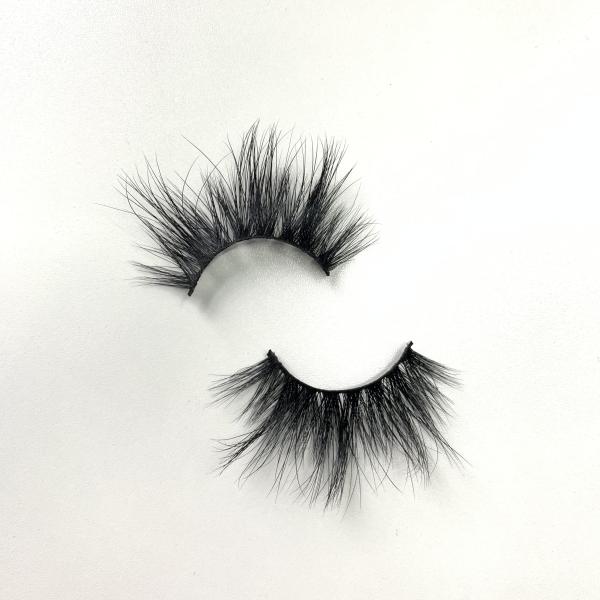 Reusable 5D Mink Eyelashes Cruelty Free Natural Black Color For Makeup
