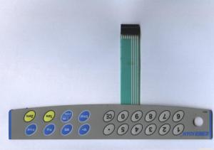 Key Embossed Customizable Keyboard Membrane Switches with Moisture Proof