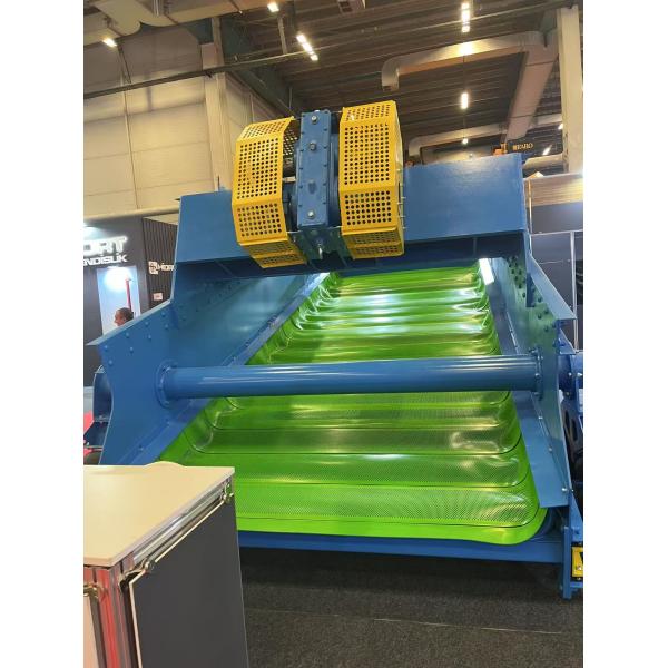 Polyurethane Flip-Flop Screen Mat in working process