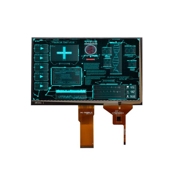 Quality 24bit RGB Interface , 9 Inch Tft Display 800x480, With Touch Panel for sale