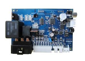 China ISO9001 Printed Circuit Board Assembly Blue Solder Mask PCBA Produce on sale