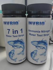 China 7 In 1 Aquarium FSC Drinking Water Analysis Kit Strips 100/Pack on sale