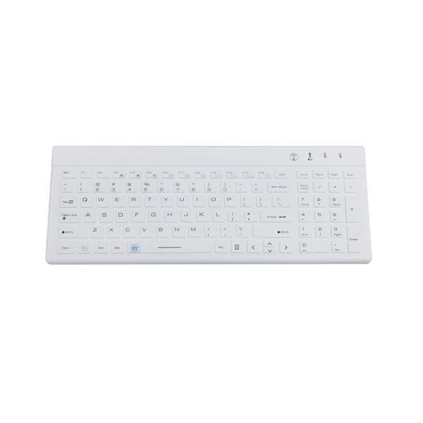 Anti Virus Bluetooth Wireless Silicone Medical Keyboard With 12 Function Keys
