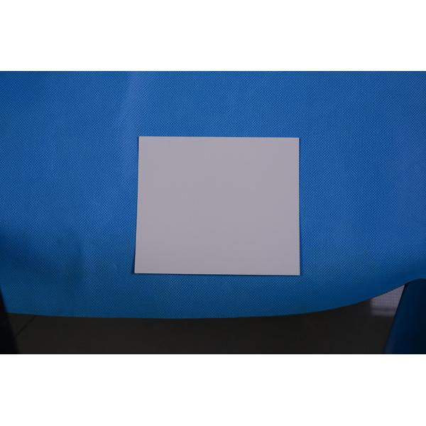 C163 White high gloss Palm print backing sheet