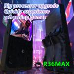 R36 max 4'' TV Classic Portable handheld open source retro game console for GBA