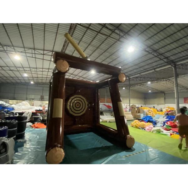 nflatable Axe Throwing Game Outdoor Fun Inflatable shooting darts for Kids and Adults