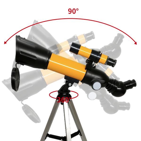 50mm 360mm Astronomical Refractor Telescope With Tripod And Finder Scope