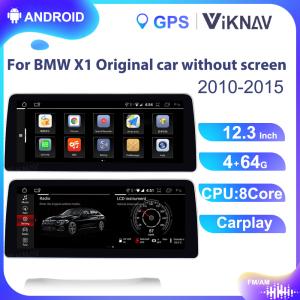 Wholesale 12.3inch IPS Screen BMW X1 Radio Double Din Android 10.0 Head Unit from china suppliers