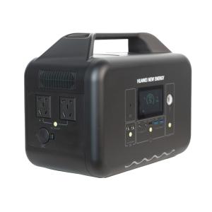 China 672wh 600w Portable Power Generator Solar Rechargeable Power Station For Outdoor Emergency on sale