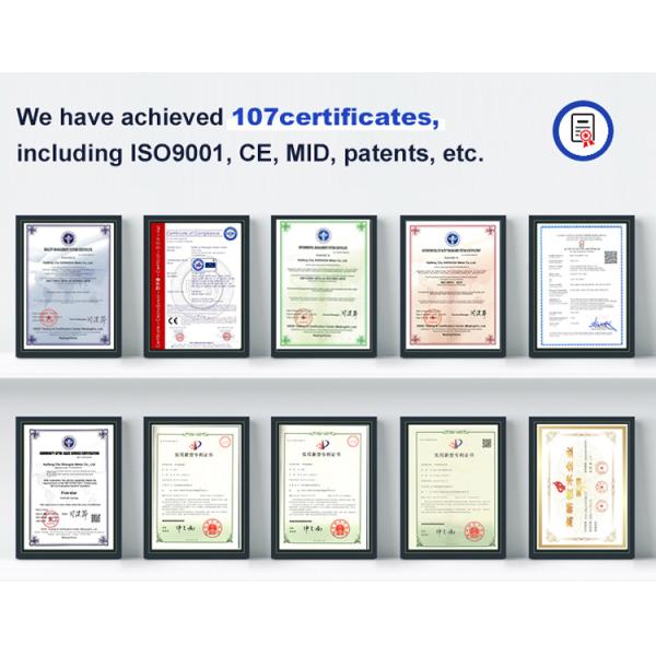 Single Jet Smart Ic Card Pre Paid Water Meter