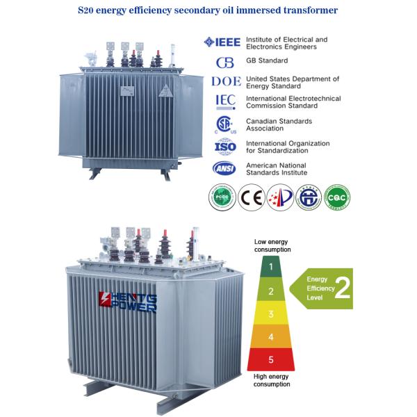 S13 oil-immersed distribution transformer exterior view