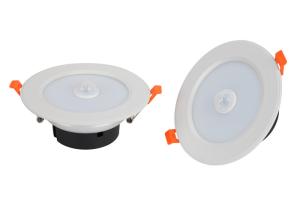 Wholesale Human Body Induction LED Up Down Light PIR Sensor COB Chip Round For Stair from china suppliers