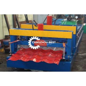 Wholesale PLC 3p 0.7mm Roofing Tile Roll Forming Machine from china suppliers