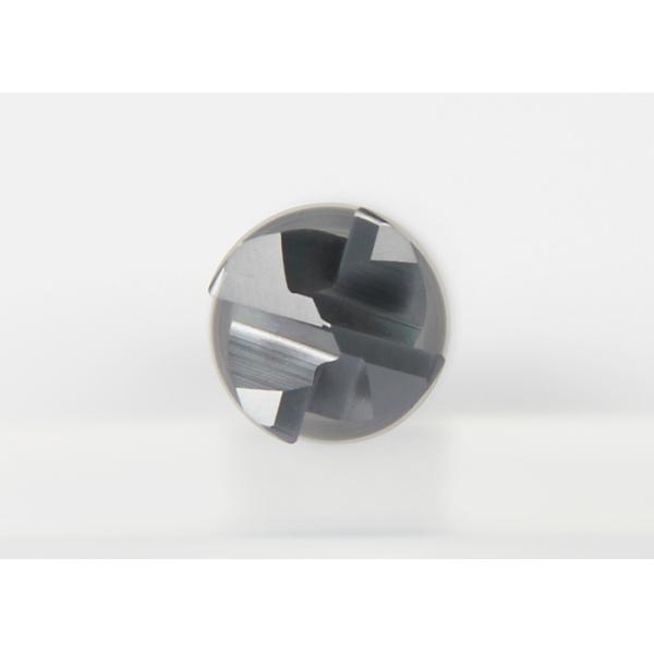 CNC Lathe Corner Radius End Mill , Solid Carbide Ball Nose End Mills