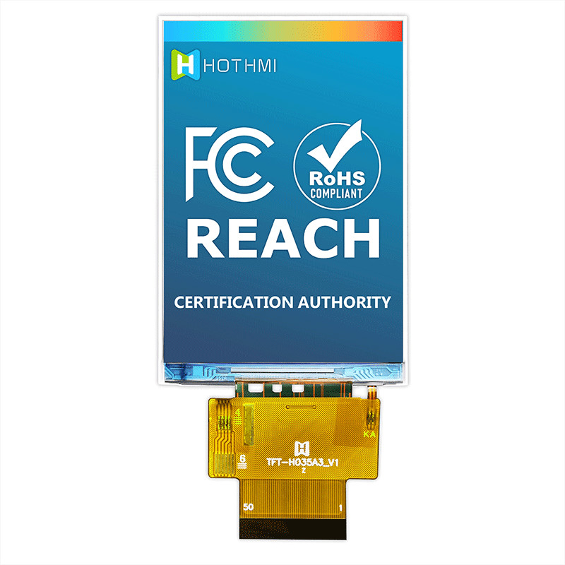 Multipurpose 3.5" TFT LCD Display Sunlight Readable With Compatible Interface TFT-H035A3HVIST5N50