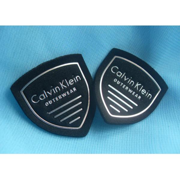 3D Embossed Logo Pvc Patches , Custom Military Name Patches Various Shape