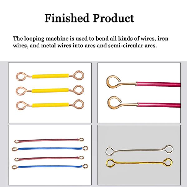 Semi-Automatic Copper Wire Looping Machine for Metal Wire Bending and Circular Arcs