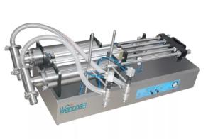 China Small Semi Automatic Filling Machine Water Seay Operation on sale