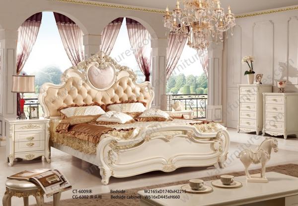 Quality Oak Veneer Bedroom Sets Italian Furniture Manufacture King Bedroom Set 9005 for sale